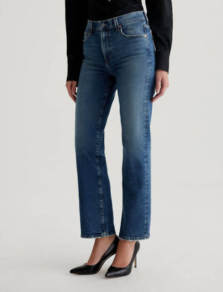 Ag Jeans - Brinley Mid-rise Straight Denim Jeans