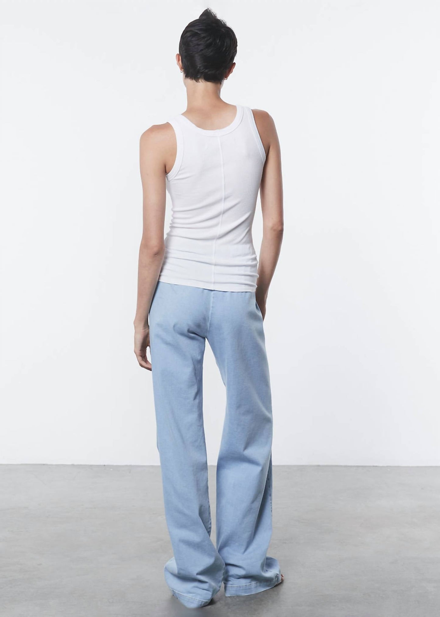 Enza Costa - Silk Rib Bold Tank