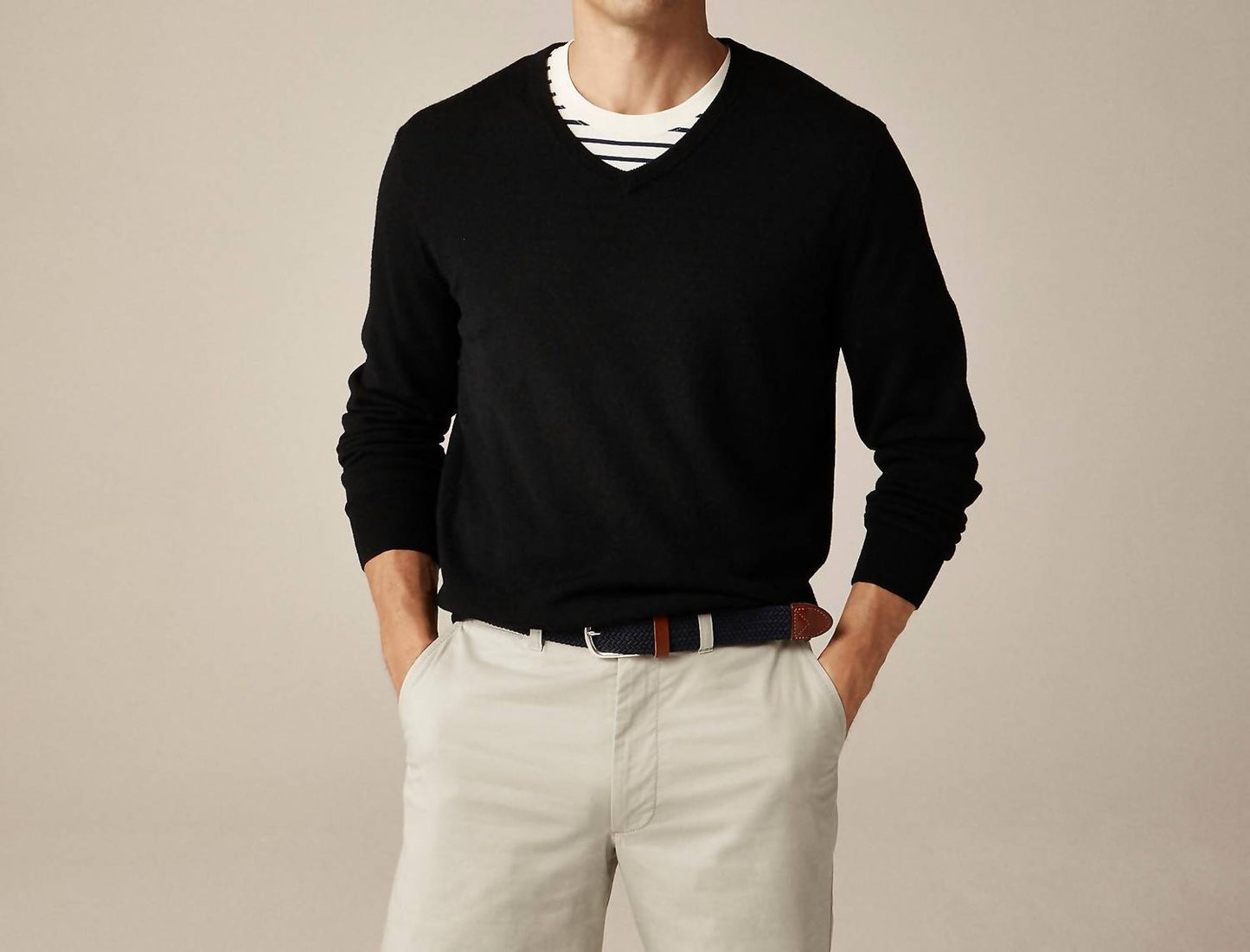 J.Crew - Merino Wool V-neck Sweater