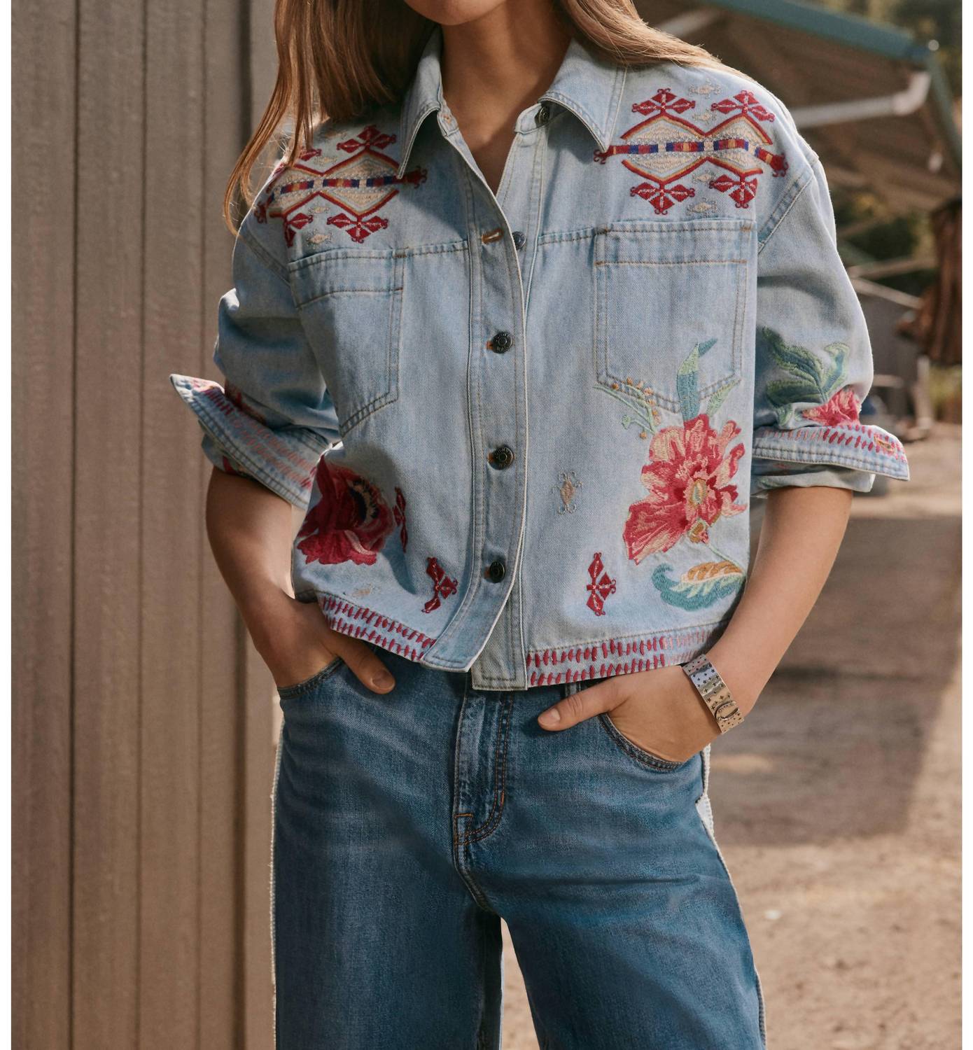 Johnny Was - Talulla Cropped Jacket