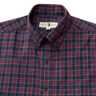 Duck Head - Akins Long Sleeve Cotton Slub Plaid Shirt