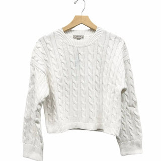J.Crew - Cable-knit Cropped Sweater
