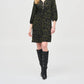 Joseph Ribkoff - Bohemian Abstract Puff Sleeve Dress