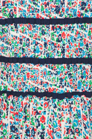 Free People - Bali Checked Out Print Dress