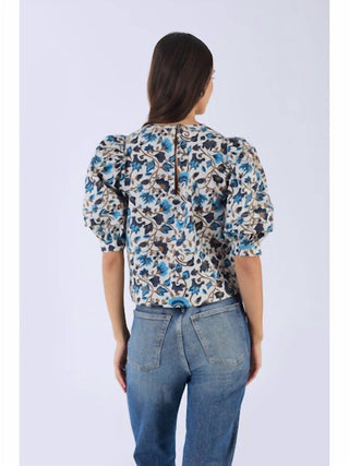 Beyond By Vera - Lilly Puff Sleeve Top