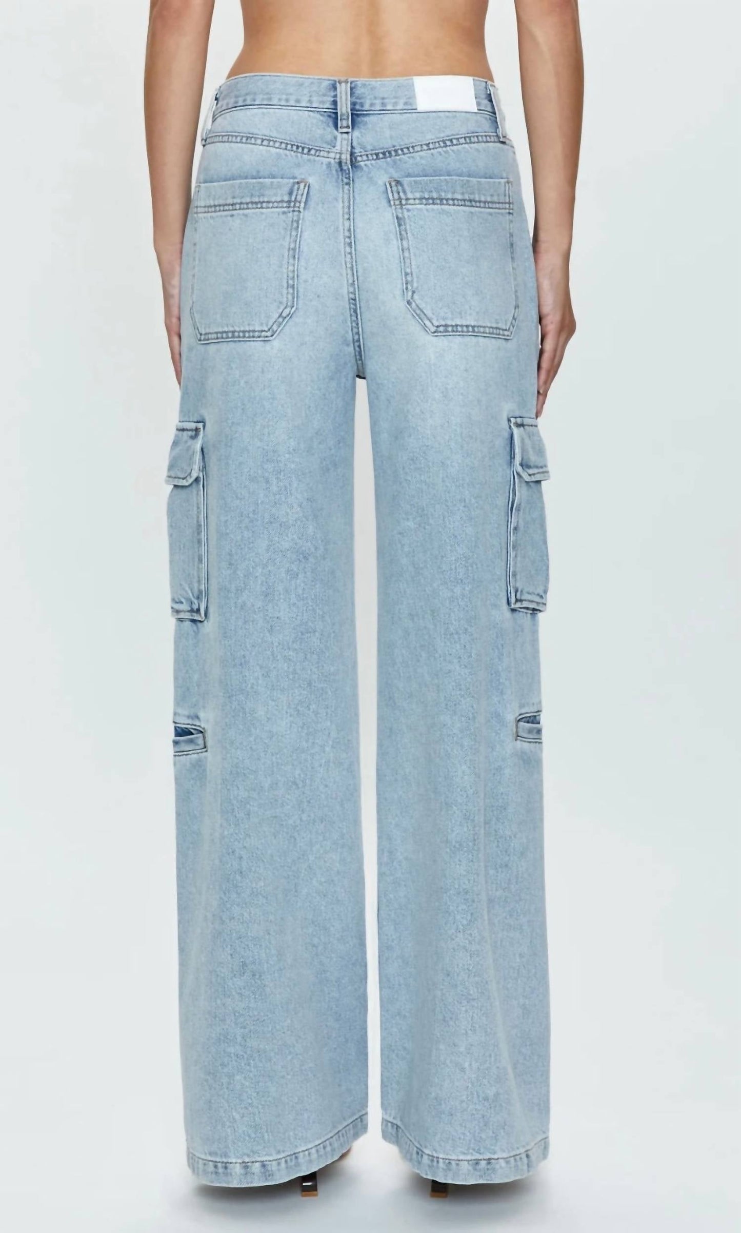 Pistola - Milo Utility High Rise Ultra Wide Leg Jeans