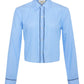 L'Agence - Cosette Cropped Poplin Shirt