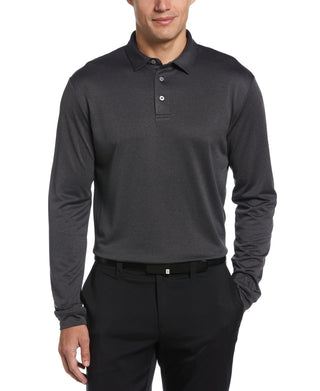 PGA Tour Men's Long Sleeve Training Golf Polo