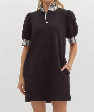 Entro - Frame Mock Mini Dress