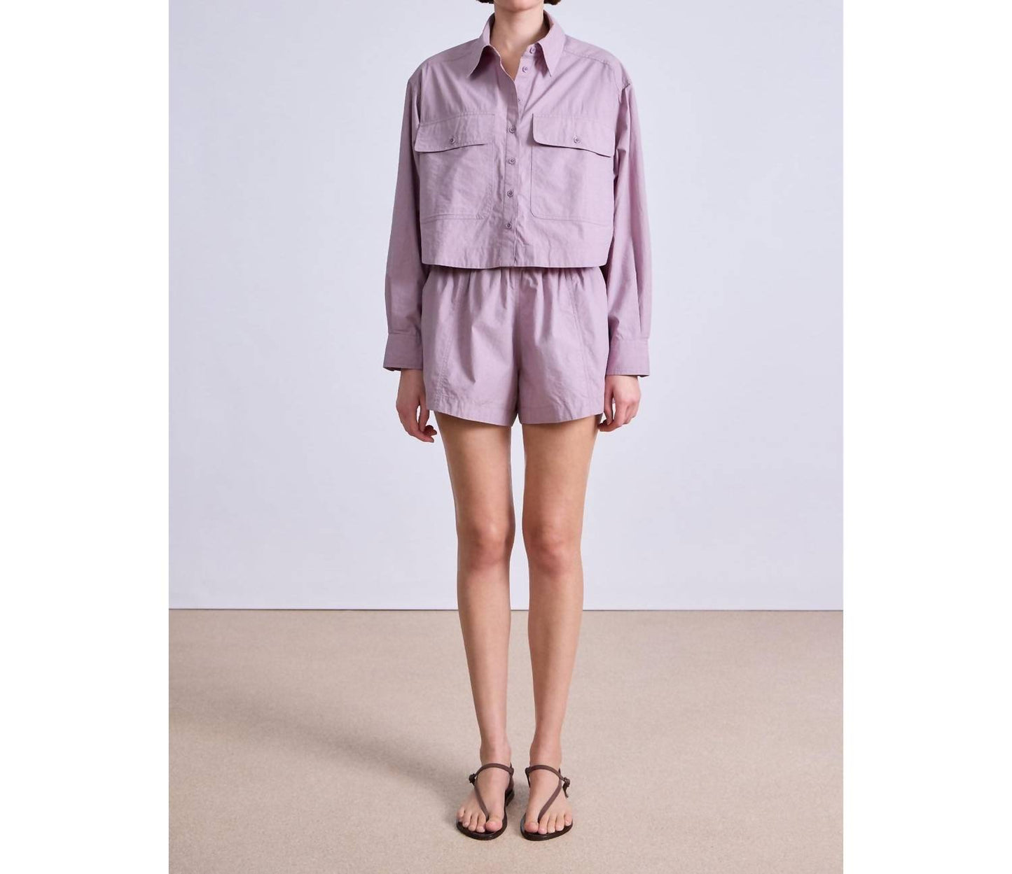 Apiece Apart - Cropped Utility Shirt