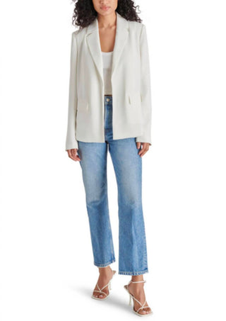 Steve Madden - Payton Open-front Long-sleeve Blazer