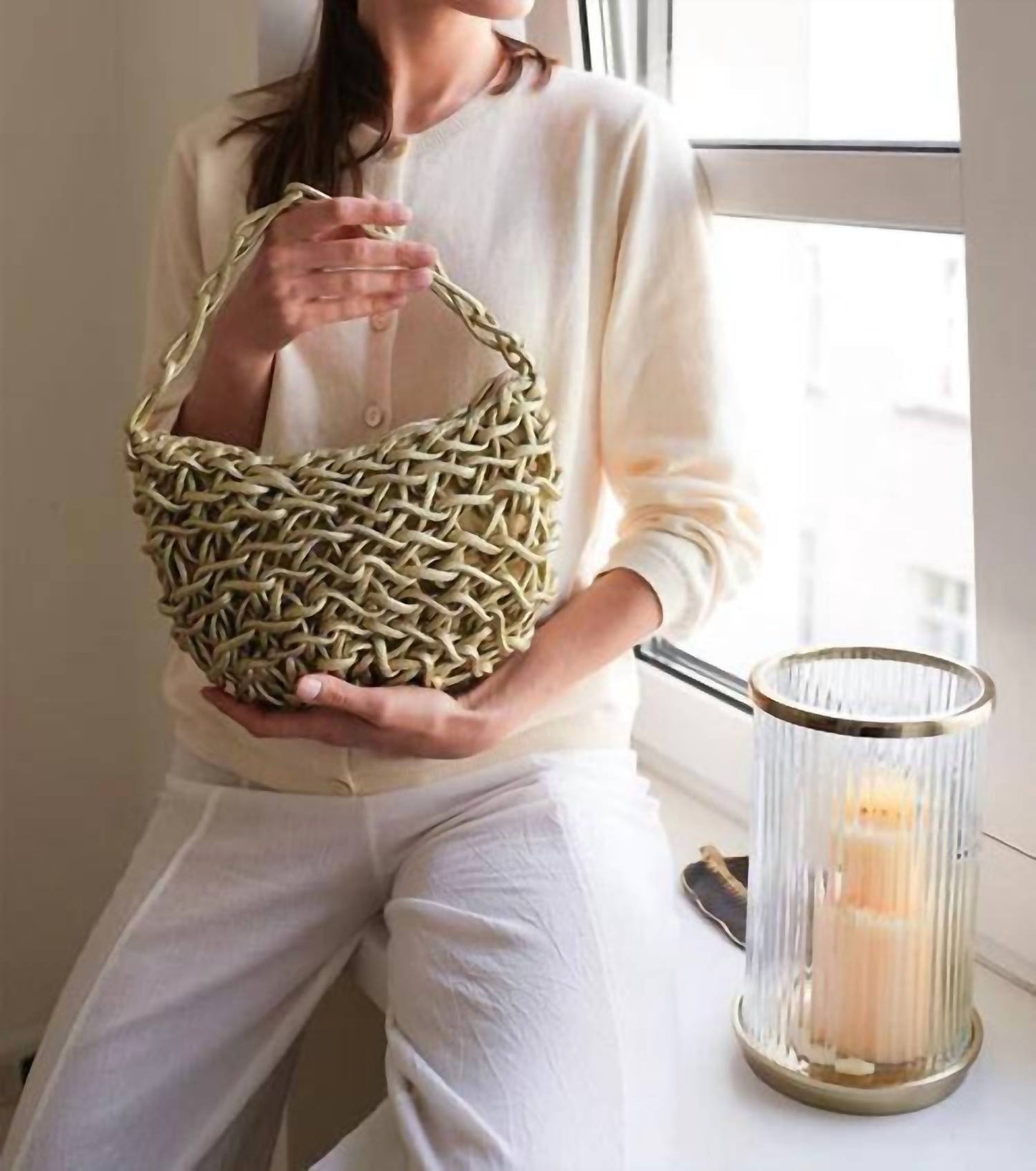 Debbie Katz - Women's Nicole Metallic Crochet Bag