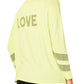 French Kyss - Long Sleeve Love V-Neck Top