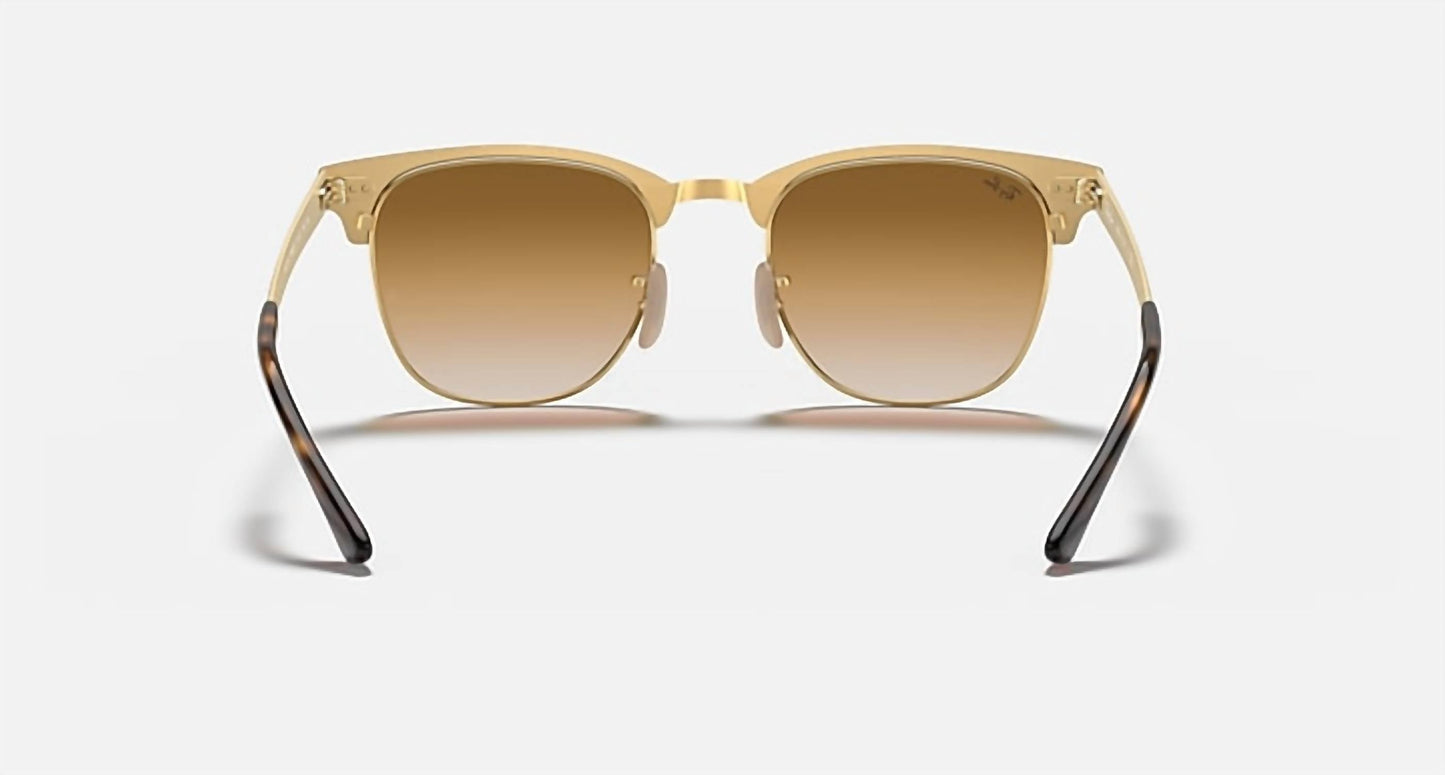 Ray Ban - Clubmaster Metal Non Polarized Sunglasses Rb3716 900851