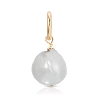 Eklexic - Women's Medium Baroque Pearl Pendant