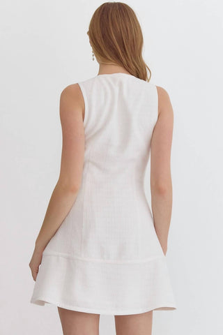 Entro - Old Fashioned Feeling Tweed Dress