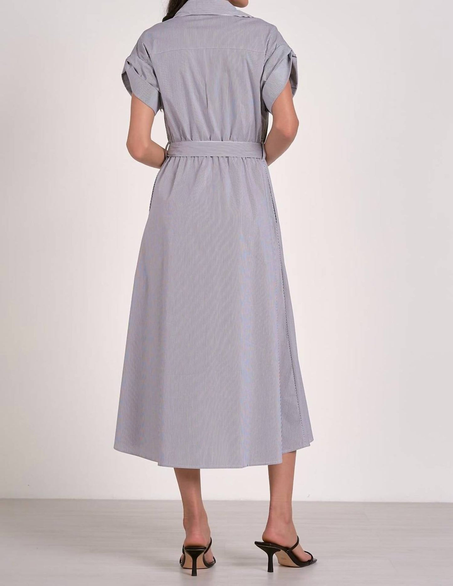 Elan - Lila Shirt Midi Dress