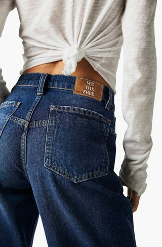 Free People - Tinsley High Rise Baggy Jeans