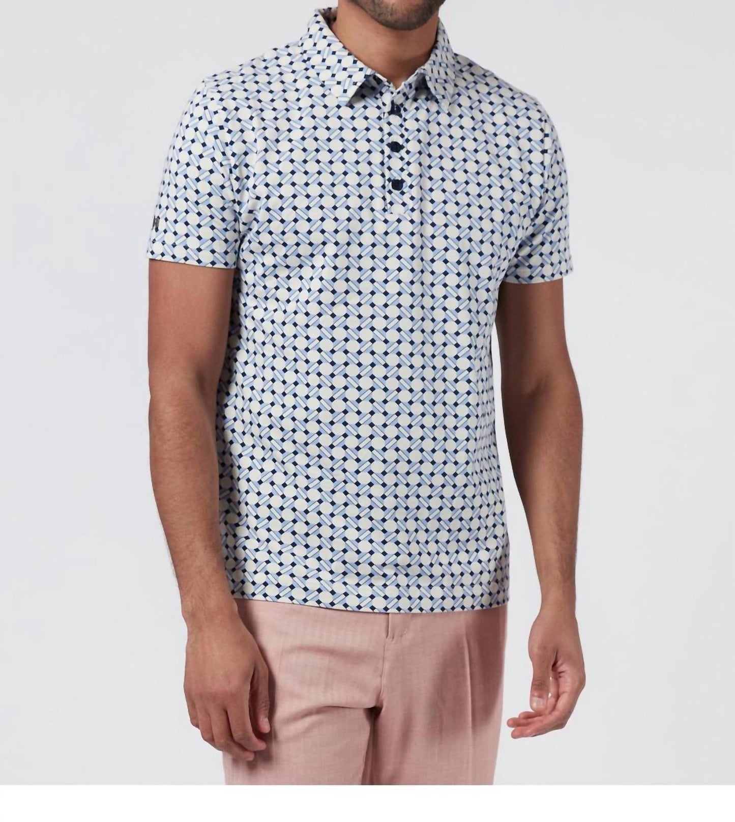 4Funkyflavours - Keep It Comin Patterned Polo Shirt