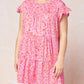 Entro - Tiered Ruffled Leopard Dress