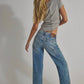 Free People - Risk Taker High Rise Straight Leg Jeans