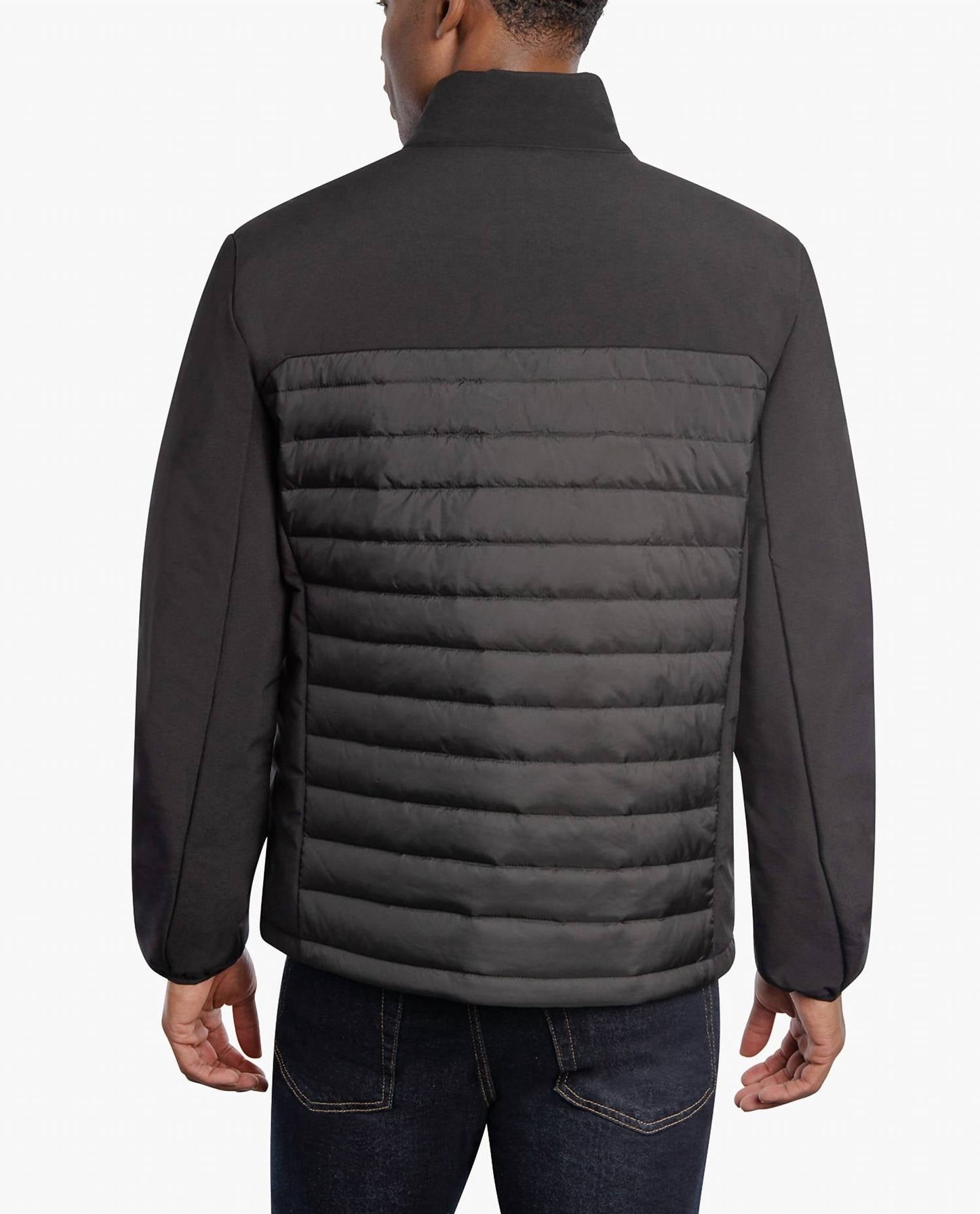 London Fog - Ridgewood Mix Media Midweight Jacket