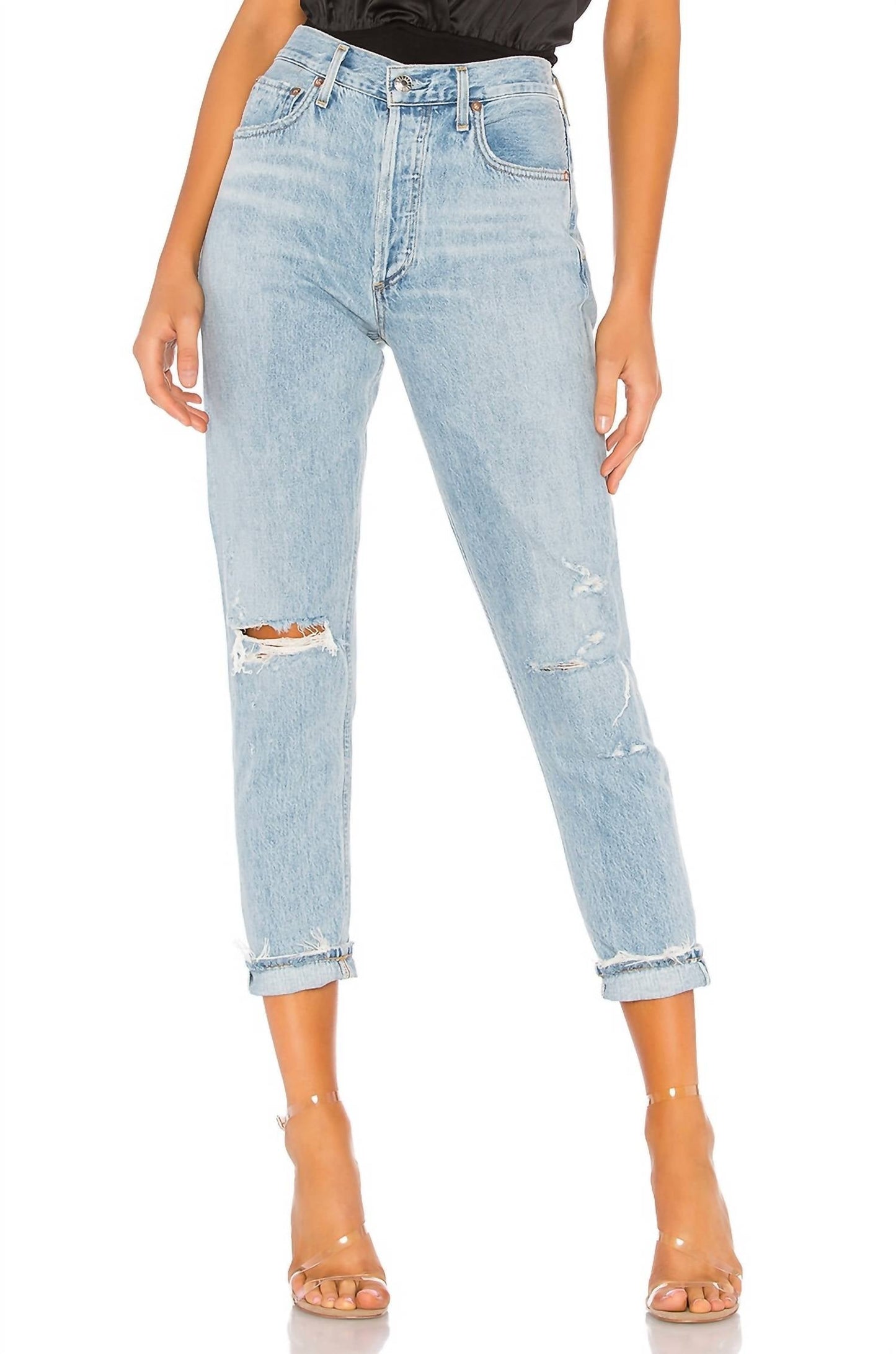 Agolde - Jamie High Rise Classic Jeans