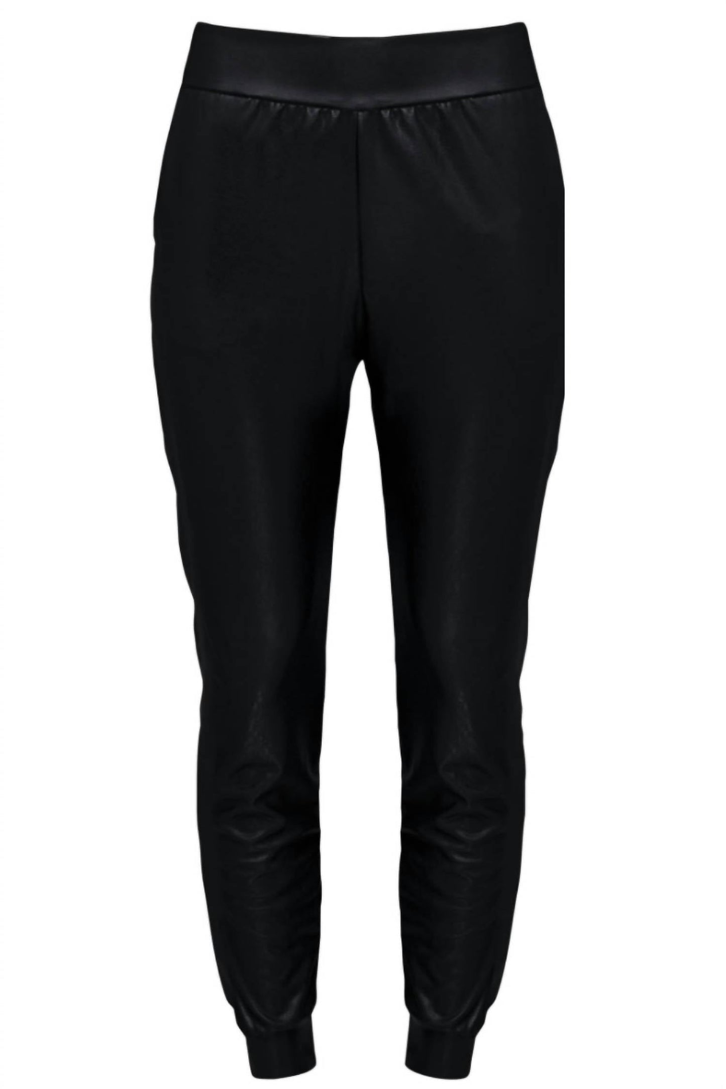 Commando - Faux Leather Pull-on Joggers