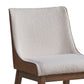 Ginny Boucle Velvet Side Chair (Set of 2) - Walnut