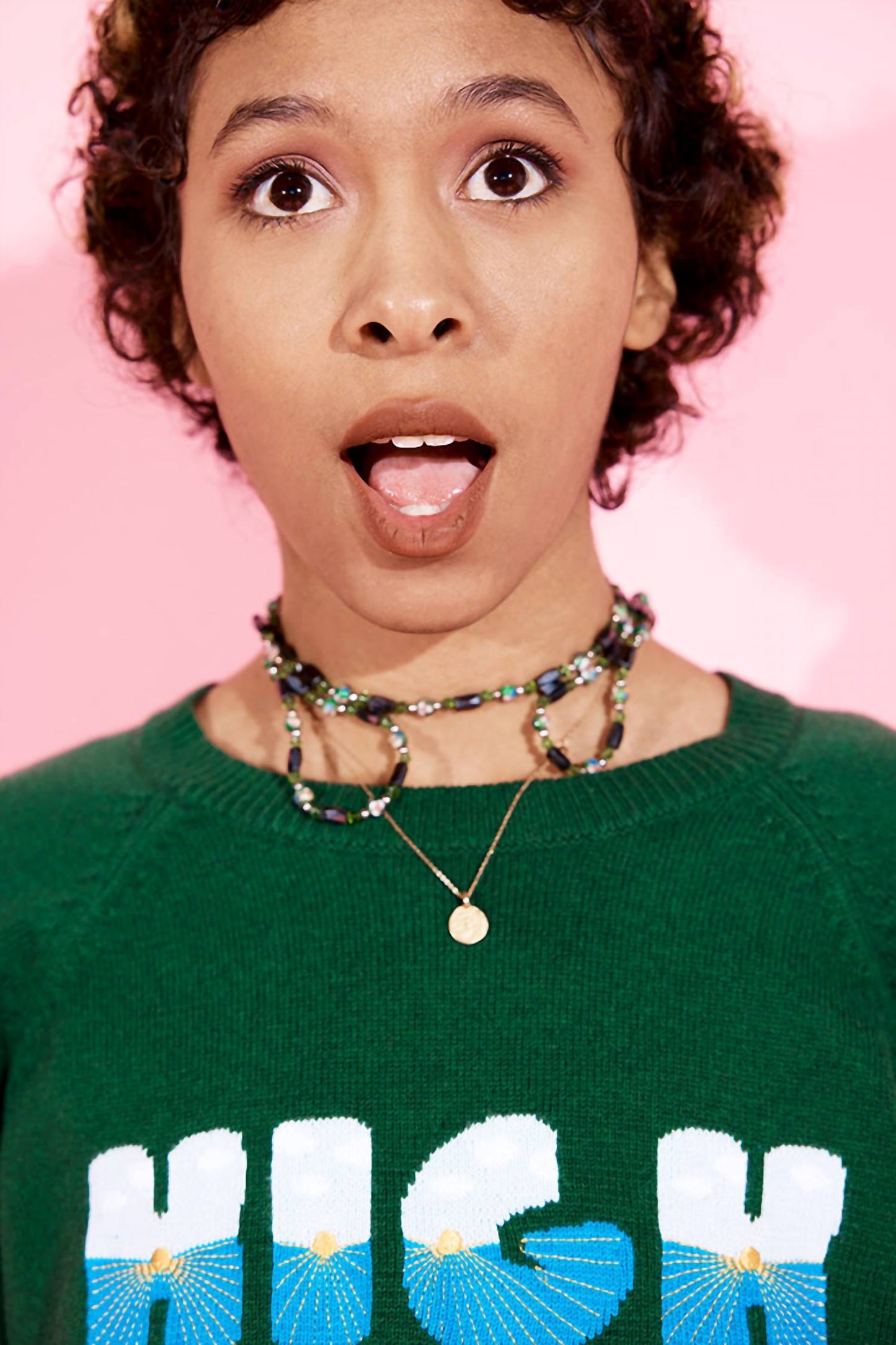 Replica Los Angeles - High Raglan Sleeve Sweater