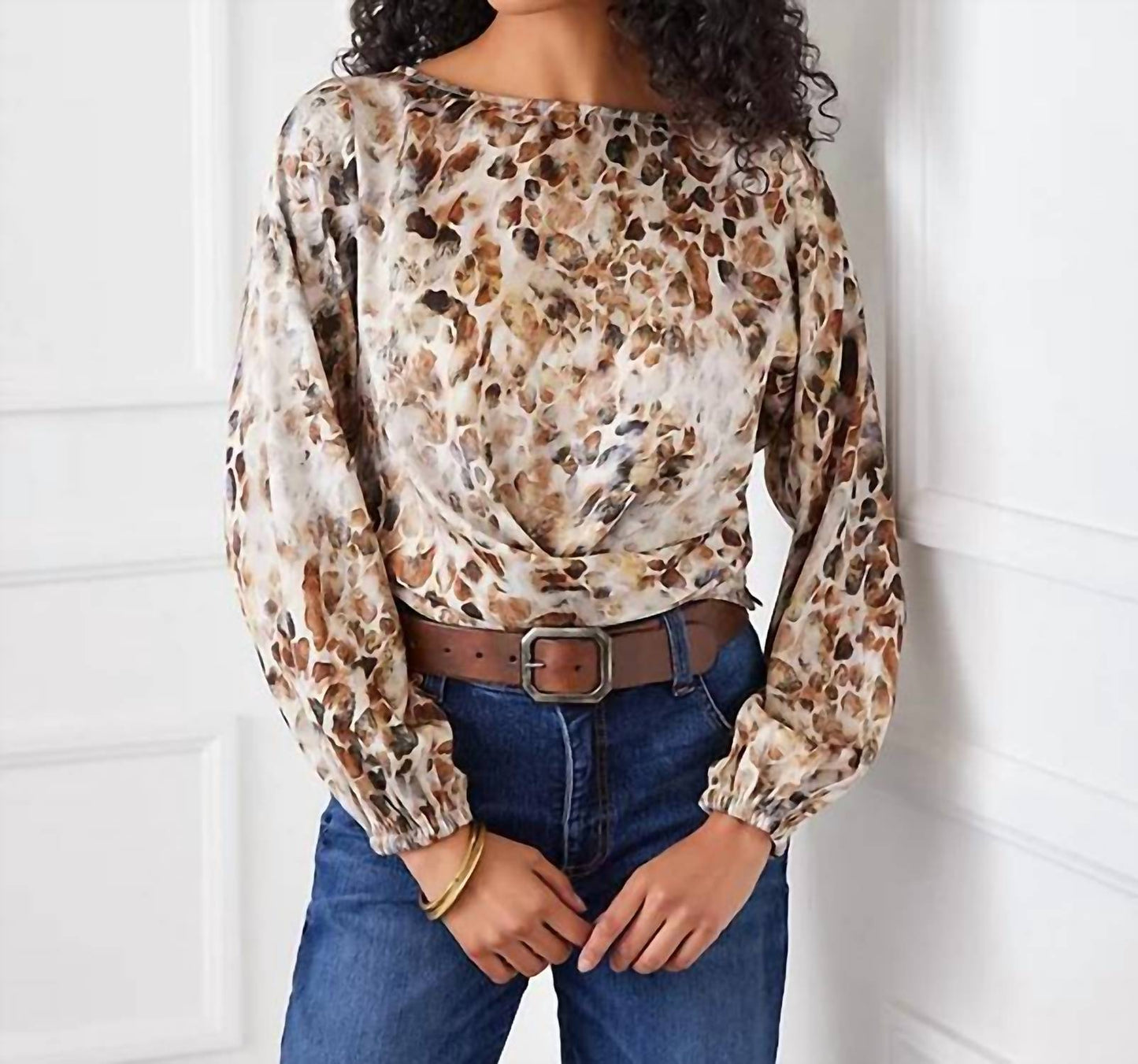 Karen Kane - DANDY GIRL BOATNECK TOP