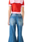 Steve Madden - Aden Short Sleeve V-neck Sweater