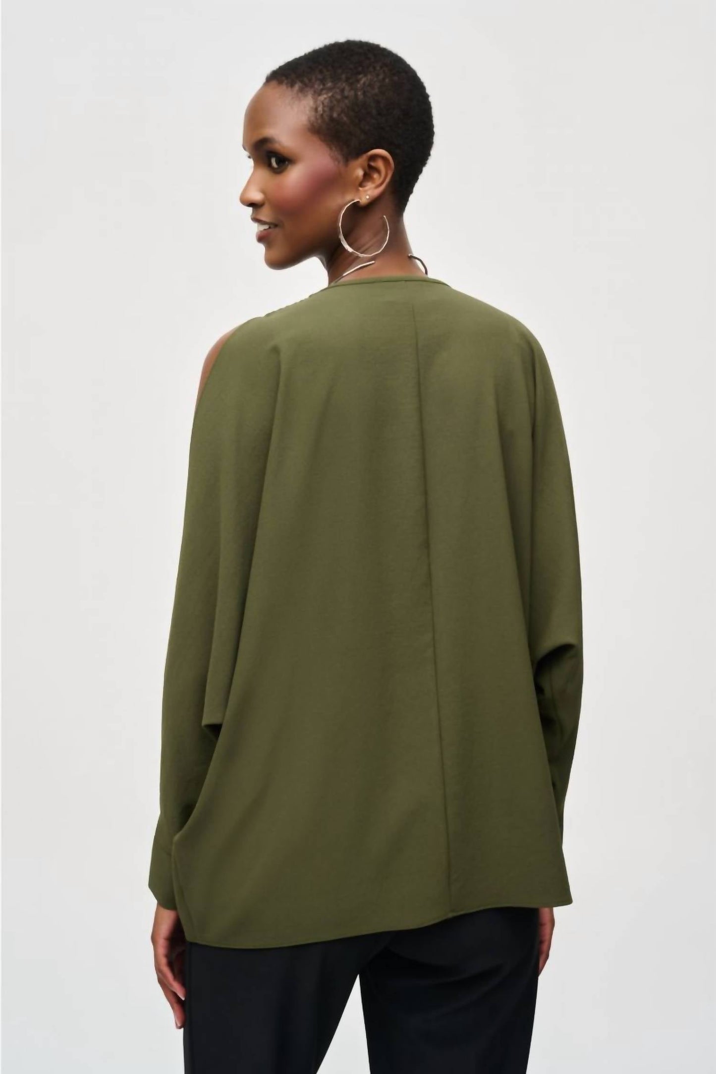 Joseph Ribkoff - V-neck Long Sleeve Top