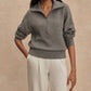 Varley - Darla Half Zip Knit Sweater