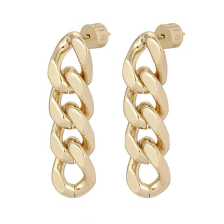 Eklexic - Women's Taraji Four Link Drop Earrings