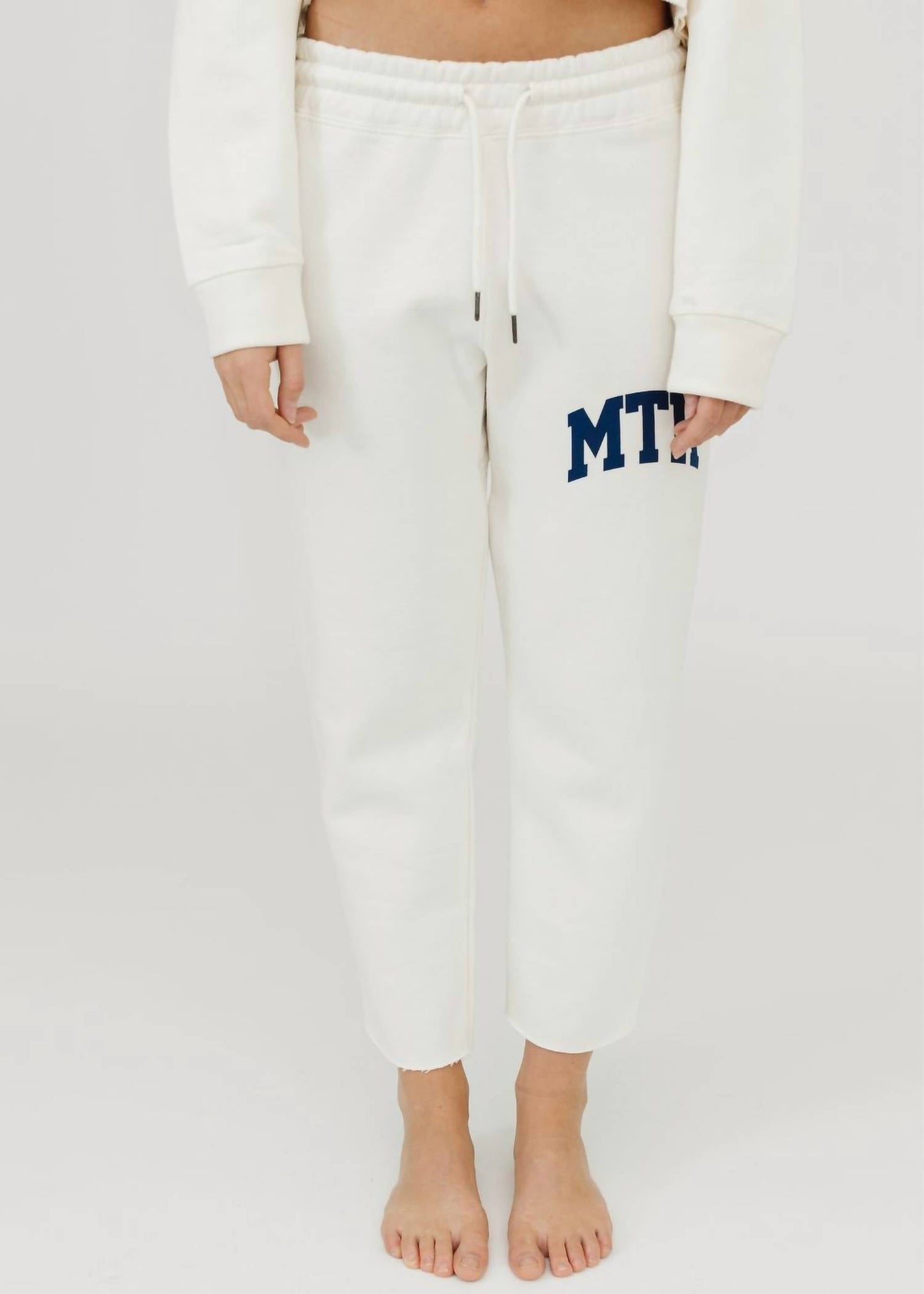Denimist - Cropped Classic Sweatpant