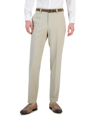 Hugo by Hugo Boss Men's Modern Fit Tan Superflex Suit Pants