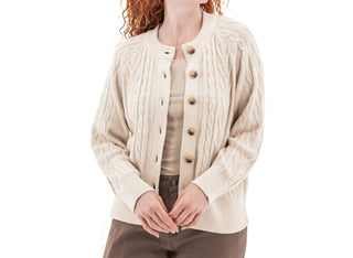 Aventura - Cascade Cable Knit Raglan Cardigan