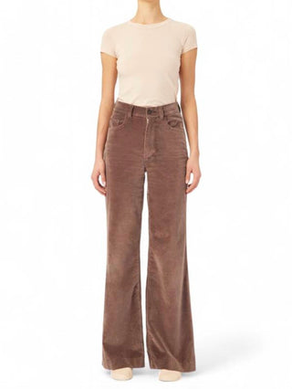 Dl1961 - Women'S - Hepburn Velvet Wide Jean