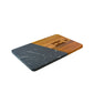 Creative Gifts International - Marble and Acacia Wood Rectangular Diagonal Board