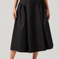 Astr - Laila Ruched Detail Midi Skirt