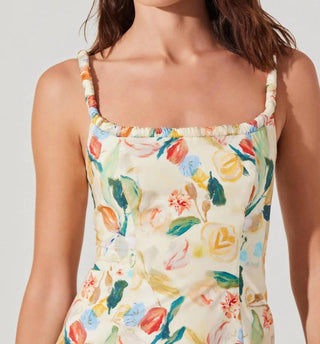 Astr - Petal Party Drop Waist Bubble Dress