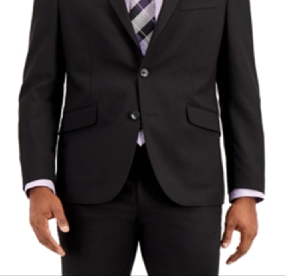 Kenneth Cole Reaction Men's Separate Slim Fit Jacket Black Size 42