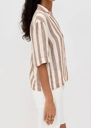 Faherty - Palma Linen Camp Shirt