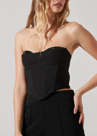 Astr - Shanna Strapless Top