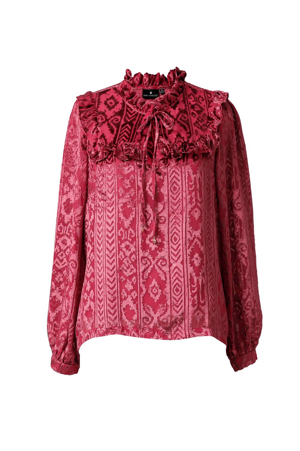 Emily Lovelock - Women's Daisy Devore Blouse