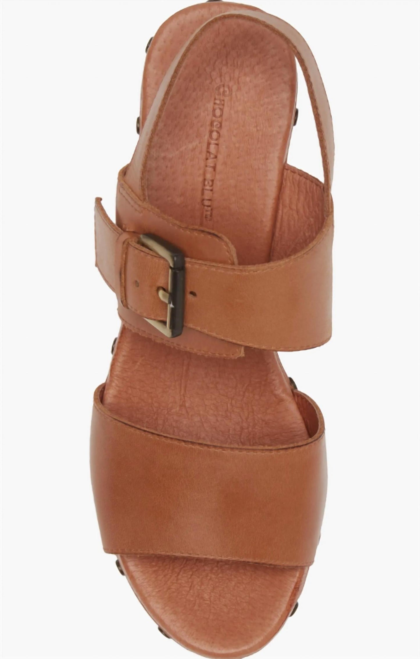 Chocolat Blu - Women Garland Slingback Platform Sandal