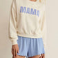 Z Supply - Mama Varsity Crewneck Pullover Sweatshirt