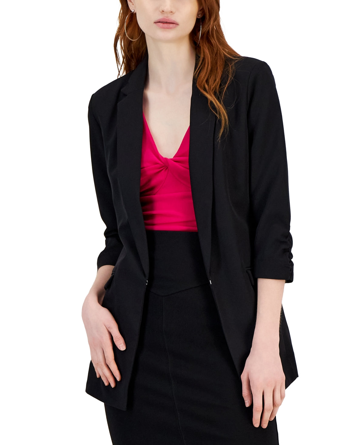 I.n.c. International Concepts Women's Menswear Blazer, Created for Macy's