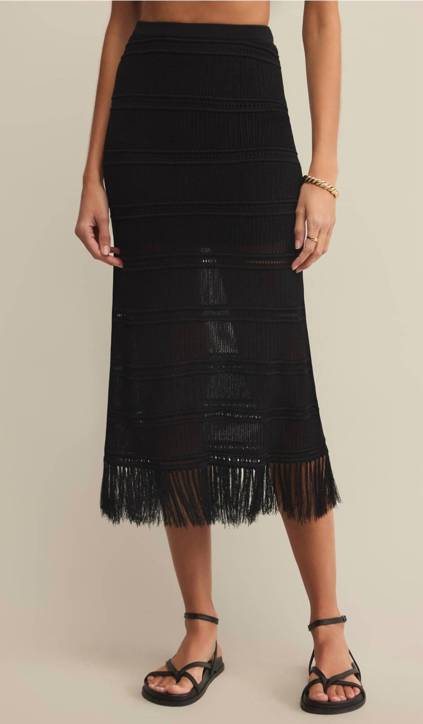 Z Supply - Crochet Tank And Skirt Set